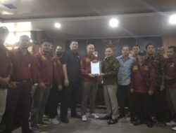 Kunker Ketua BPD PABPDSI Indonesia Bersama Rombongan Ketua BPD Desa Kb.Bangka Diruang Rapat Barmus DPRD Provinsi Babel