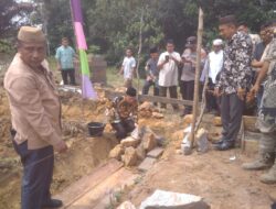 Ucapan 🙏🙏  Kepala Desa Dalil Kepada Bupati Bangka Untuk Peletakan Batu Pertama Mesjid Nurul”Falah