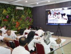 Pemkab Langkat Ikuti Sosialisasi Monitoring MCP Tahun 2023 