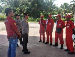 Kepolisian Sektor Simpang Teritip Menggelar Kegiatan Himbauan di SPBU Sp.Ibul