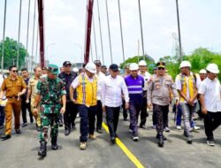 Jembatan Wampu Langkat Diresmikan Gubsu H.Edy Rahmayadi