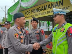 Ucapkan Terima Kasih Kapolres Bangka Barat,Atas Ketenangan Selama Pengamanan Idul Fitri Dan Malam Idul Fitri