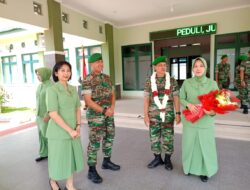 Rangkaian Sertijab Lancar, Danrem 045/Gaya Ucapkan Terima Kasih Kepada Semua Pihak