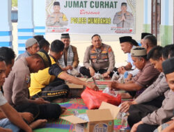 Polres Humbahas Beserta Jajaran  Laksanakan Jum’at Bersih & Curhat Guna Dengarkan Langsung Keluhan Warga