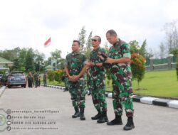 Brigjen TNI M. Jangkung Widyanto Kunjungi Makorem 045/Gaya