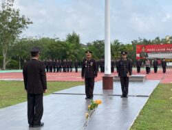 Polres Bangka Barat Upacara Peringatan Hari Lahir Pancasila 2023