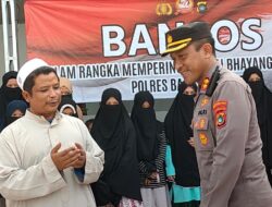 Ketua Pondok Pesantren Wattazkiyah Mengapresiasi Polres Bangka Barat atas Bantuan Sembako dalam Rangka HUT Bhayangkara ke-77