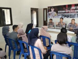 Jumat Curhat,Polres Bangka Barat Ajak Masyarakat Tertib Berlalu lintas