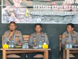 Polres Bangka Barat Sosialisasi Bahaya TPPO ( Tindak Pidana Perdagangan Orang ) dalam Program Jumat Curhat