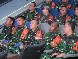 Kasdam Kasuari Ikuti Latihan Posko Latgab TNI 2023, Mansel Jadi Sasaran