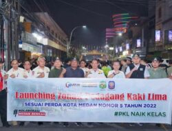 Pemko Medan Lounching Zonasi PKL di Kawasan Kuliner Pagaruyung