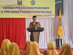 PWRI Kota Cilegon Mengunjungi Sekda Kab,Sukabumi