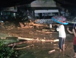 Banjir Bandang Landa Beutong Ateuh Banggalang,Sejumlah Rumah Warga Rusak Berat