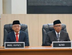 Rapat Paripurna DPRD Kab.Sukabumi Agenda Mendengarkan Pidato Kenegaran Presiden