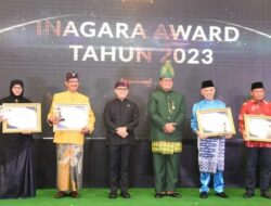 Walikota Tanjungbalai Terima Penghargaan Inagara Award 3023