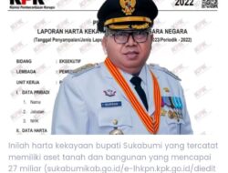 Luar Biasa inilah harta kekayaan bupati Sukabumi yang tercatat memiliki aset tanah dan bangunan yang mencapai 27 miliar