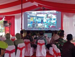 Danrem 045/Gaya Melaksanakan Launching Program Unggulan Dapur Masuk Sekolah