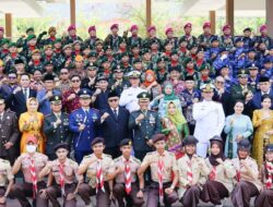 Upacara Peringatan Hut TNI Ke 78 Bupati Semua Harus Berperanserta Membangun Kesatuan Dan Persatuan