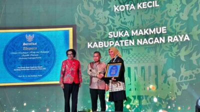 Nagan Raya Terima Penghargaan Adipura dari KLHK RI