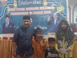 Nurchalis Santuni Anak Yatim dan Buka Bersama bersama kader Partai