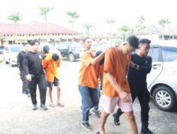 Unit PPA Satreskrim Polres Tulang Bawang Tangkap Empat Pelaku Kekerasan Seksual di Salah Satu Cafe