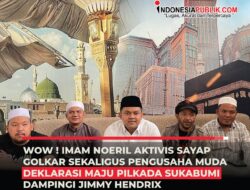 WOW ! Imam Noeril Aktivis Sayap Golkar Sekaligus Pengusaha Muda Deklarasi Maju PilKada Sukabumi Dampingi Jimmy Hendrix