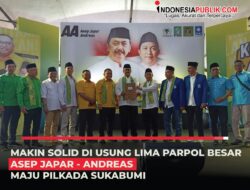 Makin Solid Di Usung Lima Parpol Asep Japar – Andreas Maju Pilkada Sukabumi