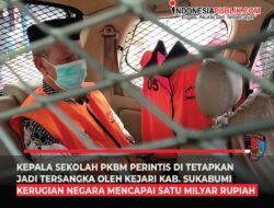 Kepala Sekolah PKBM Perintis Di Tetapkan Jadi Tersangka Oleh Kejari Kab, Sukabumi Kerugian Negara Mencapai 1Milyar Rupiah