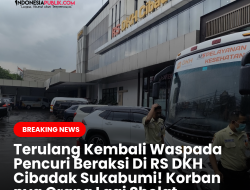 Terulang Kembali Waspada Pencuri Beraksi Di Rumah Sakit DKH Cibadak Sukabumi Korban nya Orang Lagi Sholat