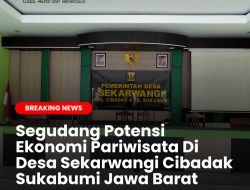 Segudang Potensi Ekonomi Pariwisata Di Desa Sekarwangi Cibadak Kabupaten Sukabumi