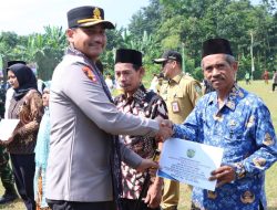 Dukung Penuh Pembangunan Desa, Kapolres Jepara Hadiri Upacara Pembukaan TMMD Ke-124 Tahun 2025