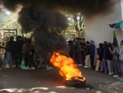 Di Grudug Mahasiswa, Komisi IV DPRD Kabupaten Sukabumi Terima Aksi Unjuk Rasa Ini Dia Tuntutan Mahasiswa