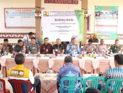 Pemkab Lampung Utara Hadiri Sosialisasi Rehabilitasi Irigasi Way Bumi Agung