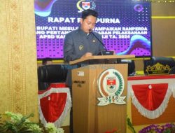 DPRD Mesuji Paripurna Pertanggung Jawaban Pelaksanaan APBD Tahun 2024