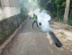 Disperkim Kabupaten Sukabumi Bangun Jalan lingkungan : Dukung Kenyamanan Dan Dongkrak Perekonomian Warga
