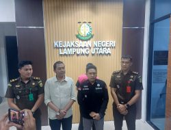 Korupsi Dana Desa, Mantan Kepala Desa Sekipi Ditetapkan Sebagai Tersangka Oleh Kejari Lampung Utara