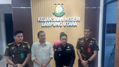 Korupsi Dana Desa, Mantan Kepala Desa Sekipi Ditetapkan Sebagai Tersangka Oleh Kejari Lampung Utara