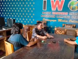 Humas PT Bijasa Manunggal Sejati Gelar Jumpa Pers Terkait Rehabilitasi Jaringan Irigasi Way Bumi Agung