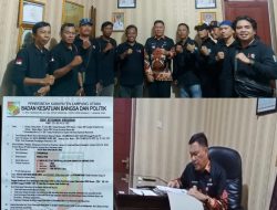 PD IWO Lampung Utara Audensi Ke Kesbangpol