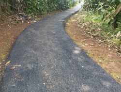 Warga Kampung Cilubang Sambut Baik Program Dinas Perkim Kabupaten Sukabumi Bangun 1,100 Meter Jalan Lingkungan