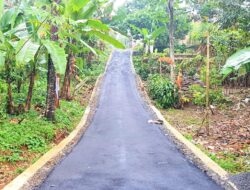 Pengaspalan Jalan di Limusnungnal di sambut baik Warga Setempat, Disperkim Kabupaten Sukabumi : Dorong Percepatan Ekomomi Lingkungan