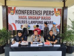 Gerak Cepat, Sat Reskrim Polres Lampung Utara Ringkus Pelaku Persetubuhan dan Pencabulan Anak di Oku Selatan, Sumatera Selatan