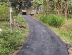 Jalan baru Harapan Baru Disperkim Sukabumi Aspal Jalan Ciputat Pasircalung Desa Palasarihilir