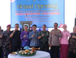 Dukung Makan Bergizi Gratis, Polres Lampung Utara Grand Opening Satuan Pelayanan Pemenuhan Gizi