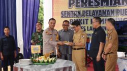 Beri Kemudahan Masyarakat, Polres Lampung Utara Resmikan Sentra Pelayanan Publik Bukit Kemuning