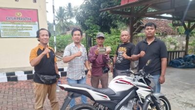 Tekab 308 Presisi Polsek Padang Cermin Ungkap Penggelapan Modus Pinjam Motor, Pelaku Diburu