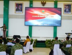 Danrem 043/Gatam Hadiri Rapim Kodam XXI/Radin Inten TA 2026, Tekankan Kesiapsiagaan dan Sinergi untuk Rakyat