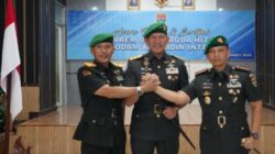 Pimpinan Korem 043/Gatam Di Ganti, Tongkat Komando Diserahterimakan