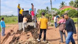 Ragam Guyub Gotong Royong Empat Kampung Perbaiki Akses Jalan Demi Kesejahteraan Para Petani Untuk mendongkrak Hasil Tani Yang Produktif