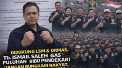 “Didukung LSM & Ormas, Tb. Ismail Saleh Gas Puluhan Ribu Pendekar! ‘Jangan Bungkam Rakyat, Ini Negara Demokrasi!’”